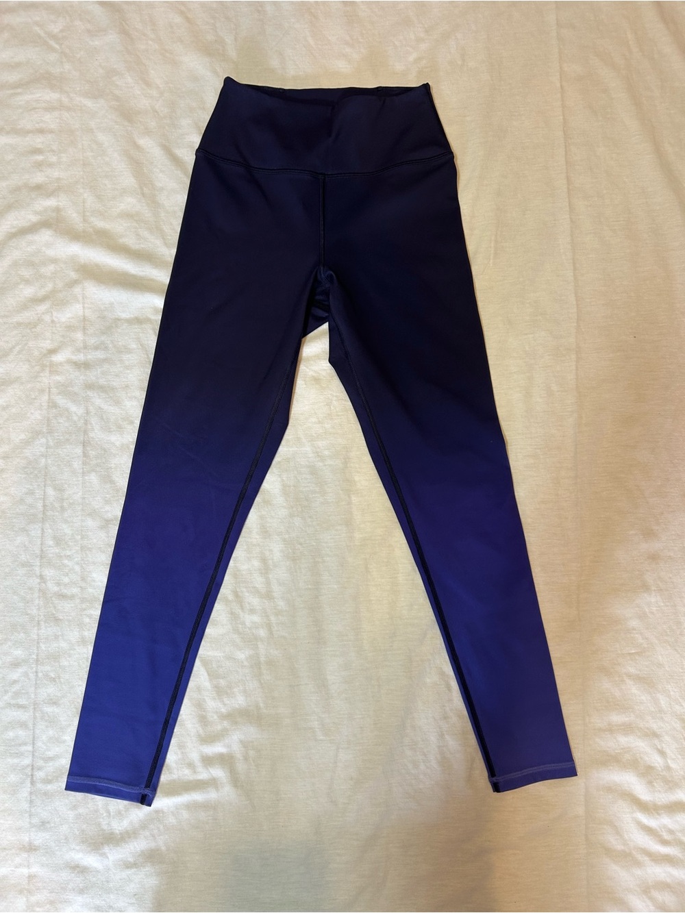 Spiritual Gangster Ombre Navy to Purple Leggings SZ S